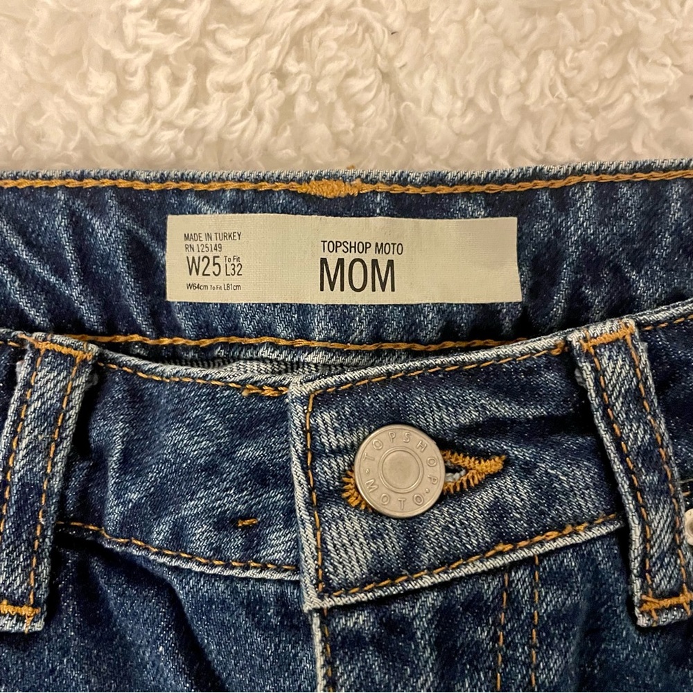 Topshop Mom Jeans - Picture 3 of 3